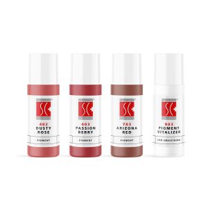 Swiss Color 400 Lip Pigment Set Bottles 5 ml